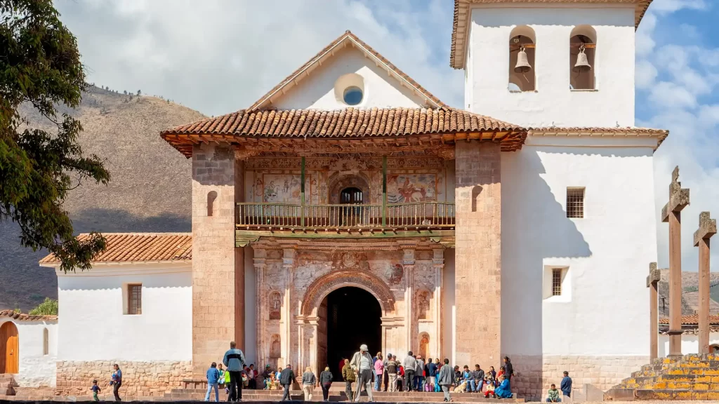 Capilla de Andahuaylillas front view
