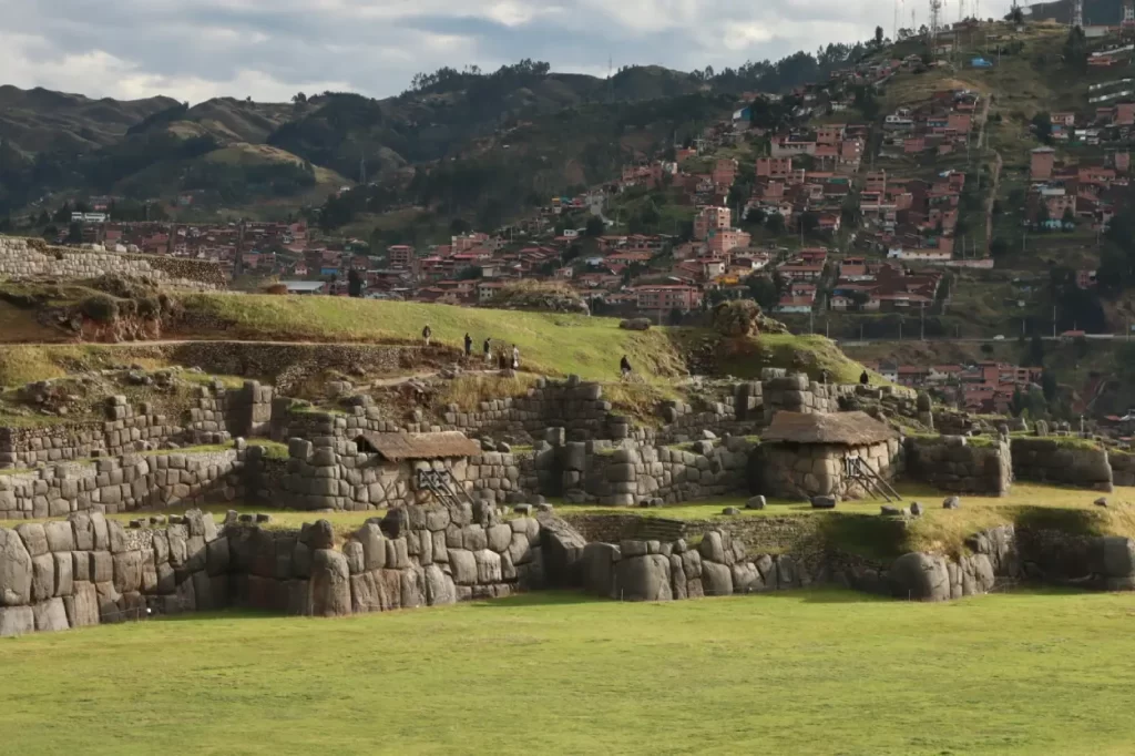 Panoramic view of sacsayhuaman.