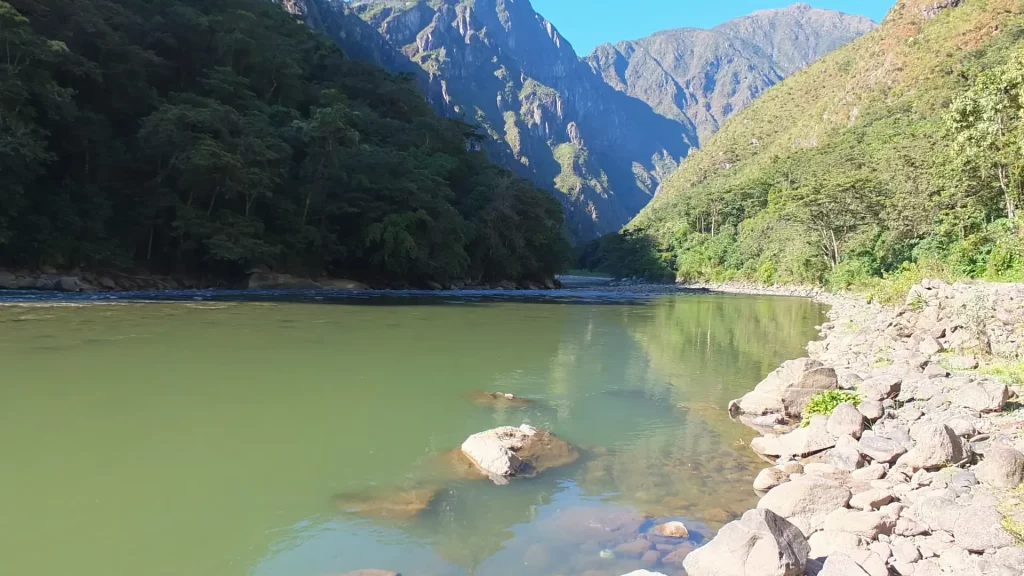 Awesome view of Urubamba river