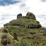 Panoramic view of waqrapukara.