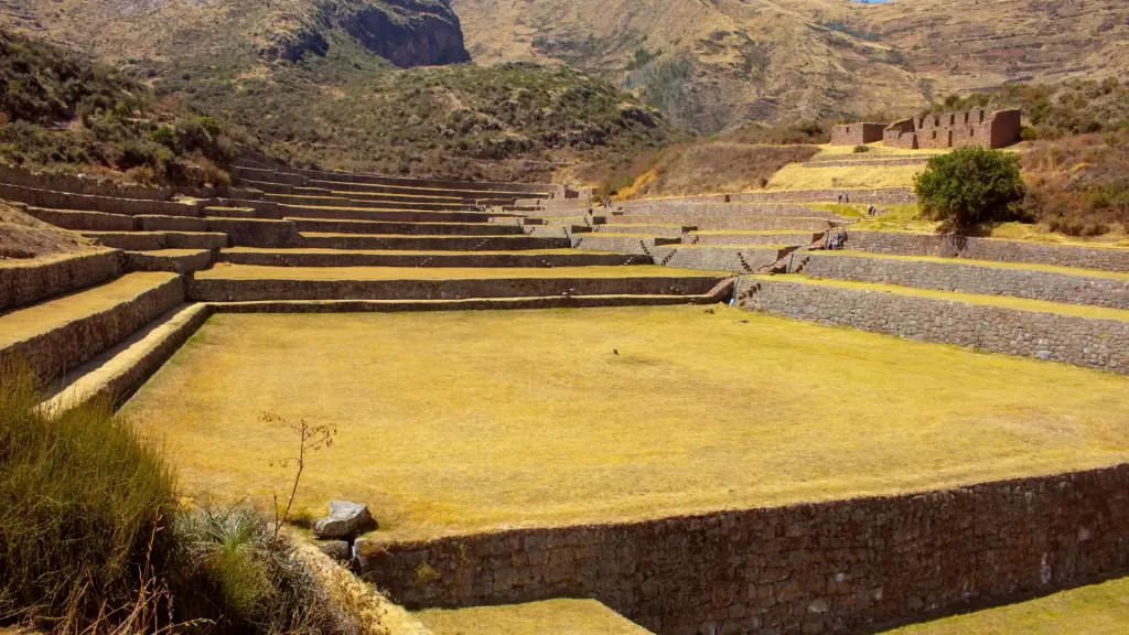 View of Tipon in the southern valley